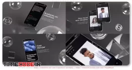 دانلود پروژه آماده افتر افکت : تیزر معرفی اپلیکیشن Glass App Promo