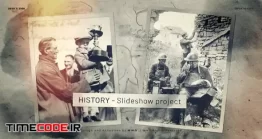 دانلود پروژه آماده افتر افکت : اسلایدشو تاریخی و قدیمی History Slideshow