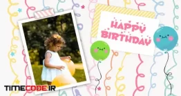 دانلود پروژه آماده افتر افکت : جشن تولد Kids Happy Birthday Slideshow