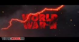 دانلود پروژه آماده افتر افکت : تریلر جنگ جهانی World War 2 Trailer