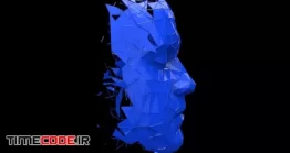 دانلود عکس انتزاعی سر انسان Artificial Intelligence Concept Human Head