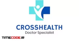 دانلود وکتور لایه باز لوگو بیمارستان Hospital Doctor Logo Template