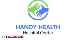 دانلود وکتور لایه باز لوگو بیمارستان و کلینیک Hospital Doctor Logo Template
