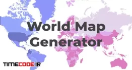 دانلود جنریتور ساخت نقشه جهان در فاینال کات پرو World Map Generator