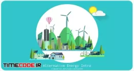 دانلود پروژه آماده افتر افکت : اینترو موشن گرافیک محیط زیست Alternative Energy Intro