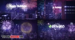 دانلود پروژه آماده افتر افکت : لوگو موشن آتش بازی Big City Fireworks/Celebrating Logo
