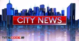 دانلود پروژه آماده افتر افکت : پکیج اخبار CITY NEWS Broadcast Packages