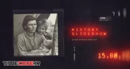 دانلود پروژه آماده افتر افکت : اسلایدشو تاریخی و قدیمی History Slideshow