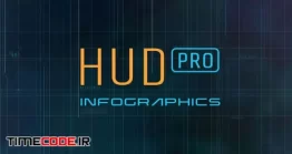 دانلود پروژه آماده افتر افکت : پکیج اینفوگرافی علمی تخیلی HUD Pro Infographics