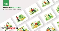 shipper packing animations flat concept 37761565 48 35 840