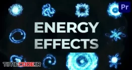 دانلود پروژه آماده پریمیر : ترنزیشن الکتریسیته Energy Effects And Transitions