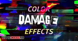 دانلود پریست پریمیر : نویز و پارازیت Color Damage Effects Presets