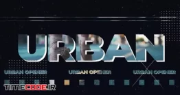 دانلود پروژه آماده فاینال کات پرو : افتتاحیه Urban Opener