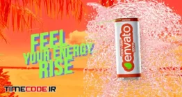 دانلود پروژه آماده افتر افکت : تیزر تبلیغاتی نوشیدنی Beach Energy Drink Commercial