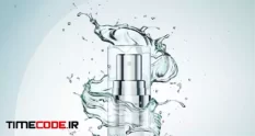 cosmetic moisturizing product with water splash 3993737 21 43 027