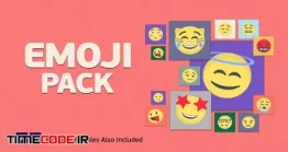 دانلود پروژه آماده افتر افکت : پکیج ایموجی Emoji Pack