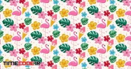 دانلود پترن فلامینگو Flamingo Pattern