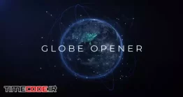 دانلود پروژه آماده افتر افکت : اینترو کره زمین Globe Opener