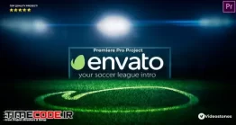 دانلود پروژه آماده پریمیر : اینترو زمین فوتبال Soccer League Intro