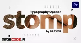 دانلود پروژه آماده پریمیر : وله تایپوگرافی Typography Opener