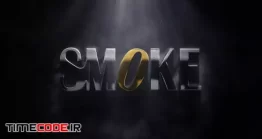 دانلود قالب MOGRT پریمیر : لوگو موشن دود + موسیقی Atmospheric Smoke Logo