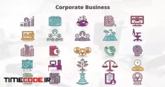 corporate business mogrt icons 181418 41 35 394