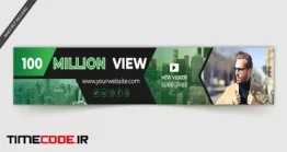دانلود فایل لایه باز کاور یوتیوب Corporate Youtube Business Cover