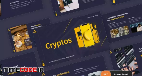 دانلود قالب پاورپوینت ارز دیجیتال