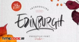 دانلود فونت انگلیسی قلمو  Edinburgh – SVG Font