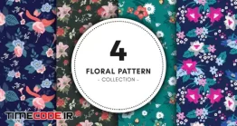 دانلود پترن گل Floral Pattern Collection