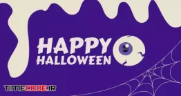 دانلود پروژه آماده افتر افکت : لوگو موشن هالووین Halloween Logo