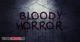 دانلود پروژه MOGRT پریمیر : تیتراژ ترسناک Horror Titles