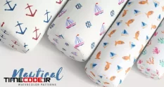 nautical watercolor patterns 35235 46 24 263