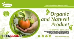 دانلود پروژه آماده افتر افکت : تیزر تبلیغاتی غذا ارگانیک Organic Food Promo