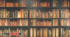 blurred bookshelf many old books book shop library 3009731 28 12 742