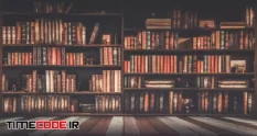 blurred bookshelf many old books book shop library 6722439 36 31 304