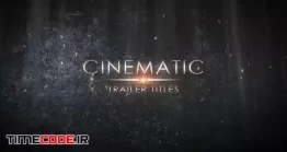 دانلود پروژه آماده پریمیر : تریلر متنی Cinematic Trailer Titles