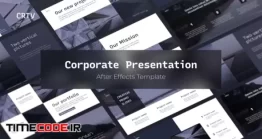 دانلود پروژه آماده افتر افکت : معرفی خدمات و محصولات CRTV Clean Corporate Presentation