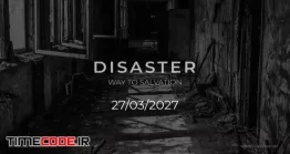 دانلود پروژه آماده پریمیر : تیتراژ فیلم ترسناک و فاجعه Disaster – Movie Titles And Teaser