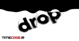 دانلود پروژه آماده افتر افکت : افتادن لوگو در آب Drop Reveal