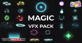 دانلود جنریتور فاینال کات پرو : افکت آتش بازی Holiday Magic VFX Pack