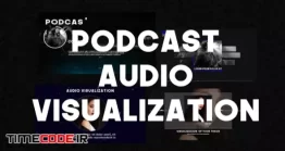 دانلود پروژه آماده افتر افکت : اکولایزر پادکست PodcastAudioVisualization