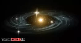 دانلود پروژه آماده افتر افکت : کهکشان Realistic Galaxy