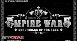 دانلود فونت انگلیسی کلاسیک وسترن The Empire Wars (family Font)