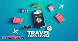 دانلود پروژه آماده افتر افکت : لوگو موشن گردشگری Travel Logo Reveal