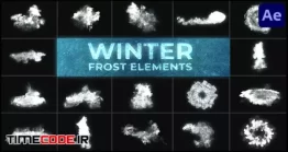 دانلود پروژه آماده افتر افکت : المان آماده زمستان Winter Frost Elements