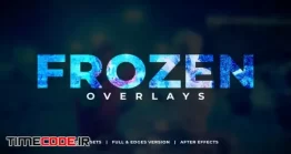 دانلود پریست یخ برای افتر افکت Frozen Overlay Effects