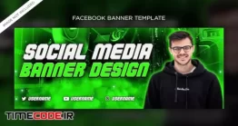 دانلود فایل لایه باز  کاور فیس بوک Gaming Facebook Cover Social Media Banner