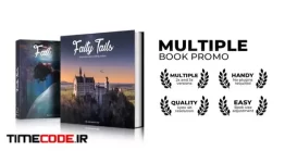 دانلود پروژه آماده افتر افکت : تیزر تبلیغاتی کتاب Multiple Books Promo