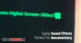 دانلود پروژه آماده افتر افکت : تیتراژ روی مانیتور قدیمی Computer Screen Titles